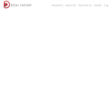Tablet Screenshot of decalfactory.com